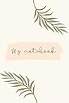 My notebook My notebook