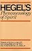 Phenomenology of Spirit Revised ed. Edition