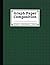 Graph paper Composition Notebook, Green 4x4 Per Inch Lines Co... by Debra Taylor