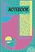 80s Geometric Grid Notebook...