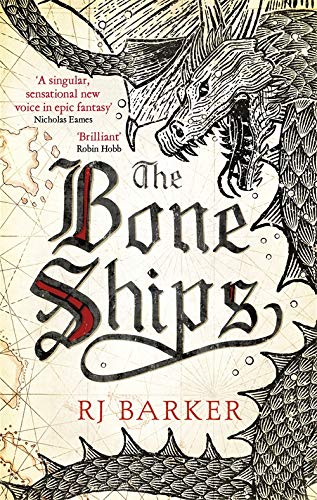 Portada de The Bone Ships, de R.J. Barker