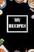 My recipes: A blank food co...
