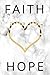 FAITH LOVE HOPE MARBLE JOURNAL