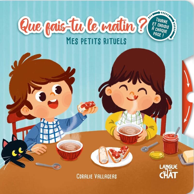 Mes petits rituels - Que fais-tu le matin ? - Tourne et choisis à chaque page ! (Paperback)