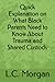 Quick Explanation on What Black Parents Need to Know About Trauma and Shared Custody