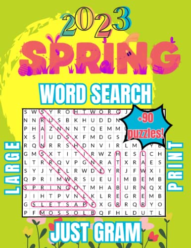 2023 spring word search FOR YOU! (Paperback)