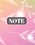 Planner activities note: We...