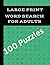 Large Print Word Search Puz...