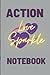 Action notebook: Love sparkle