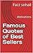 Famous Quotes of Best Sellers: Self Help