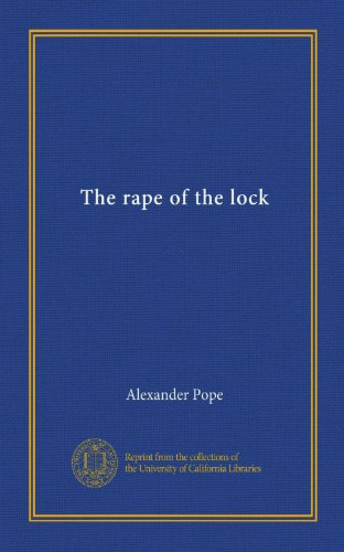 The rape of the lock
