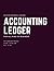 Accounting Ledger Book: Lar...