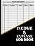 income and expense log book...