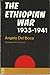 The Ethiopian War, 1935-1941