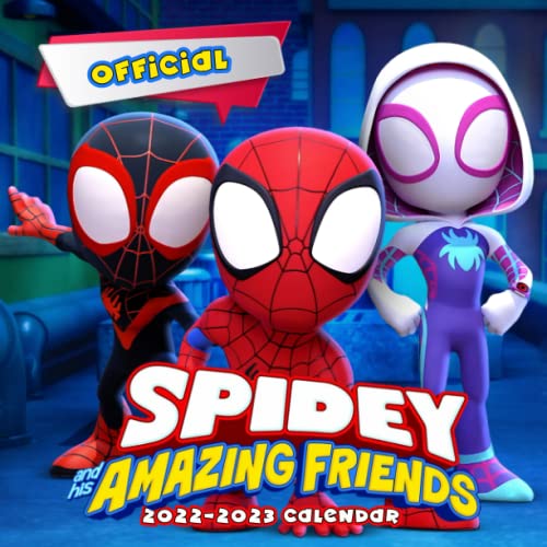 Spidey And His Amazing Friends Calendar 2022: OFFICIAL Cartoon calendar 2022 -Weekly & Monthly Planner with Notes Section for Alls Fans!-24 months ... 17X11" - Kalendar calendario calendrier.28 (Paperback)