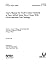 User's Manual for Tooth Con...