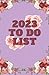 2023 TO DO LIST