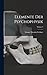 Elemente Der Psychophysik; Volume 2