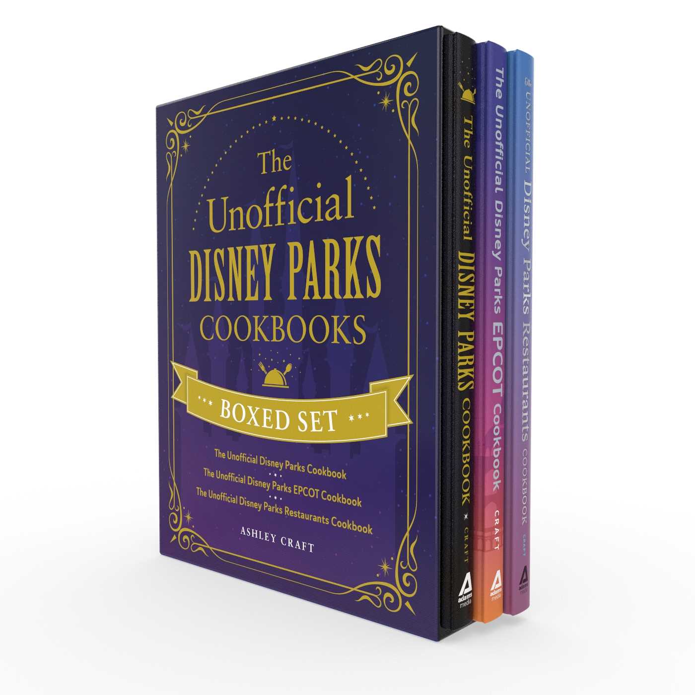 The Unofficial Disney Parks Cookbooks Boxed Set: The Unofficial Disney Parks Cookbook, The Unofficial Disney Parks EPCOT Cookbook, The Unofficial Disney ... Cookbook (Unofficial Cookbook Gift Series)