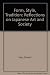 Form, Style, Tradition: Reflections on Japanese Art and Society