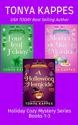 Holiday Cozy Mystery Series Collection Books 1-3 (Tonya Kappes Books Cozy Mystery Collections)