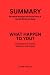 SUMMARY Of What Happen to You? by Derek Perkins