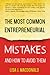 The Most Common Entrepreneurial Mistakes and How to Avoid Them