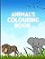 Animals colouring book