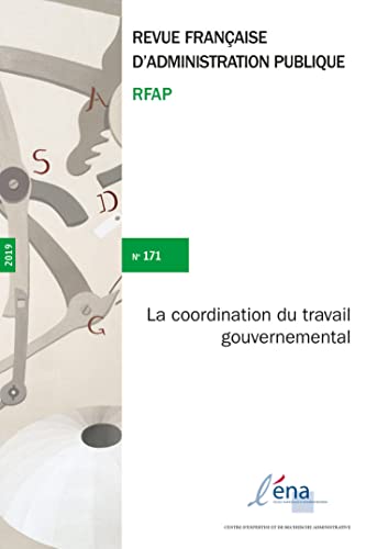 La coordination du travail gouvernemental: numéro 171 (Paperback)