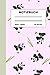 Panda Notizbuch Bambus brei...