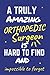 A Truly Amazing ORTHOPEDIC ...