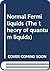 Normal Fermi liquids