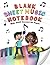 Blank Sheet Music Notebook ...