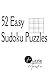 52 Easy Sudoku Puzzles