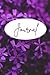 Purple Flower Journal
