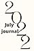 July Journal for adults and...