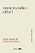 nome in codice: Elitar I: Sulle tracce di Milan Kundera (Élite) (Italian Edition)