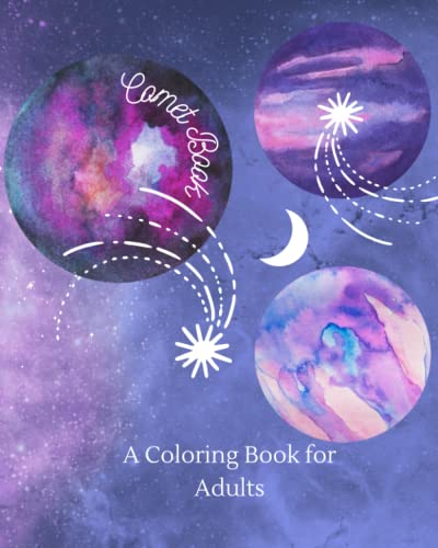 Comet Book: An Adult Coloring Book (Paperback)