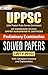 UPPSC (UTTAR PRADESH PUBLIC SERVICE COMMISSION) PRELIMINARY EXAMINATION SOLVED PAPERS 2019–2010