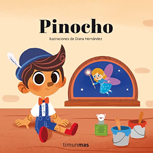 Pinocho. Cuento con mecanismos: Ilustraciones de Diana Hernandez (Board Book)