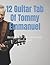 12 Guitar Tab Of Tommy Emma...