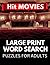 Hit Movies Large Print Word...