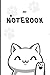 CUTE CAT NOTEBOOK