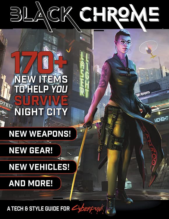 Cyberpunk RED Black Chrome (Perfect Paperback)