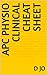 APC Physio Clinical Cheat Sheet