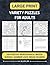 Large Print Variety Puzzle Book for Adults by Allen Lim