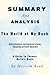 SUMMARY And ANALYSIS Of The World at My Back by Malcolm Read