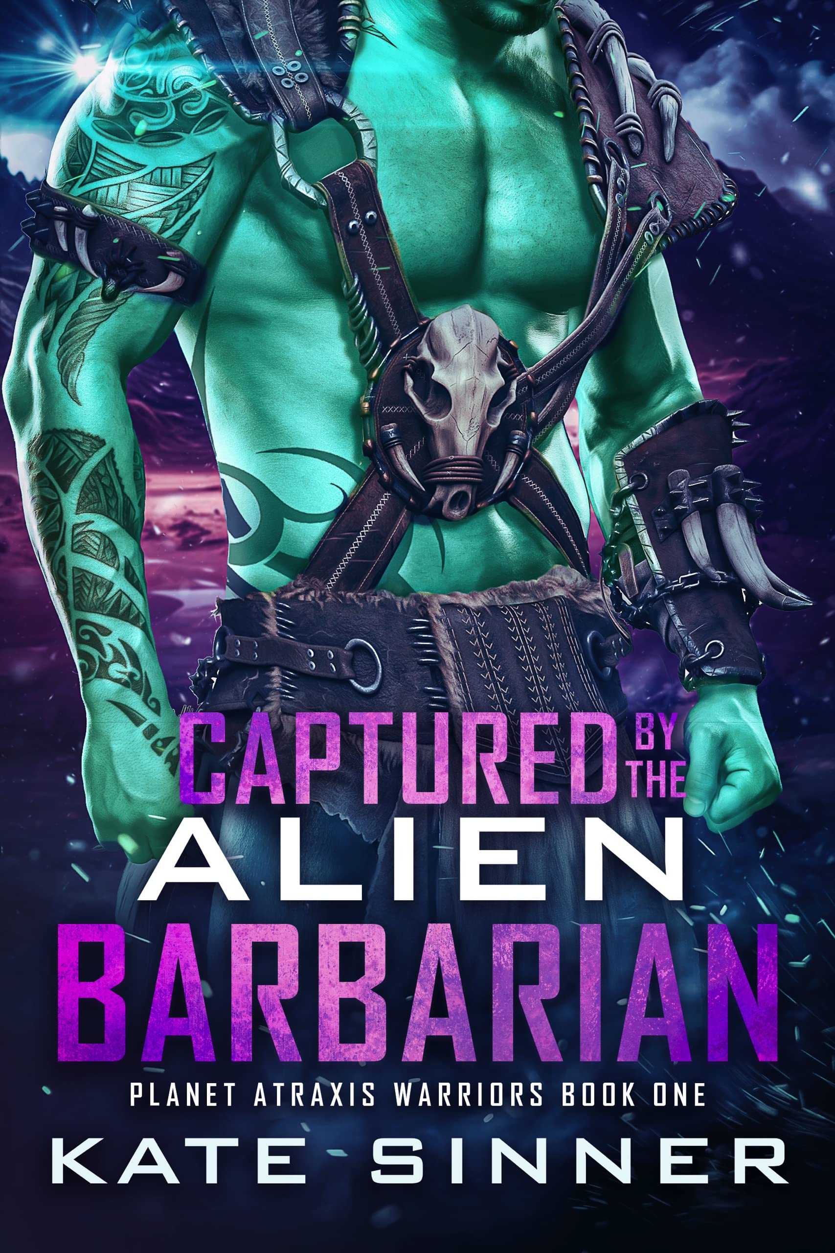 Captured By The Alien Barbarian (Planet Atraxis Warriors #1)