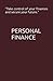 PERSONAL FINANCE by Sanjeet Kumar
