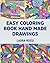 Easy coloring book: Hand-ma...